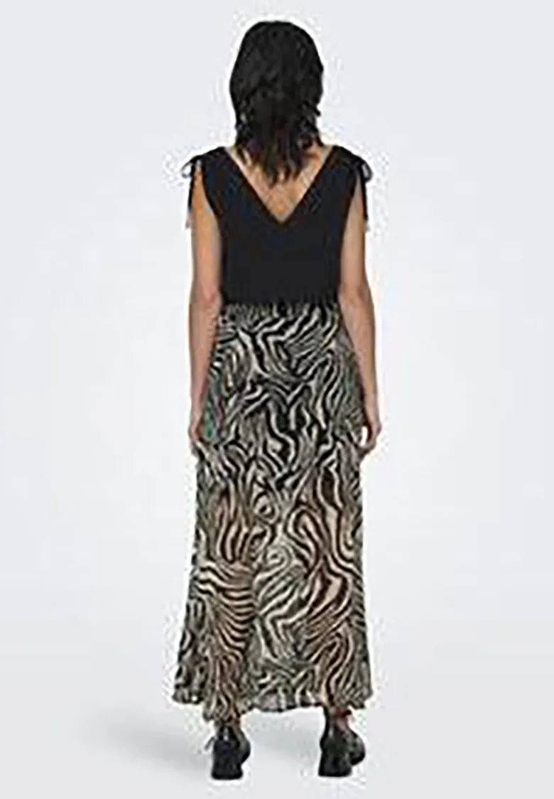 ONLASTA LIFE SLIT ANKEL SKIRT - Gonna lunga