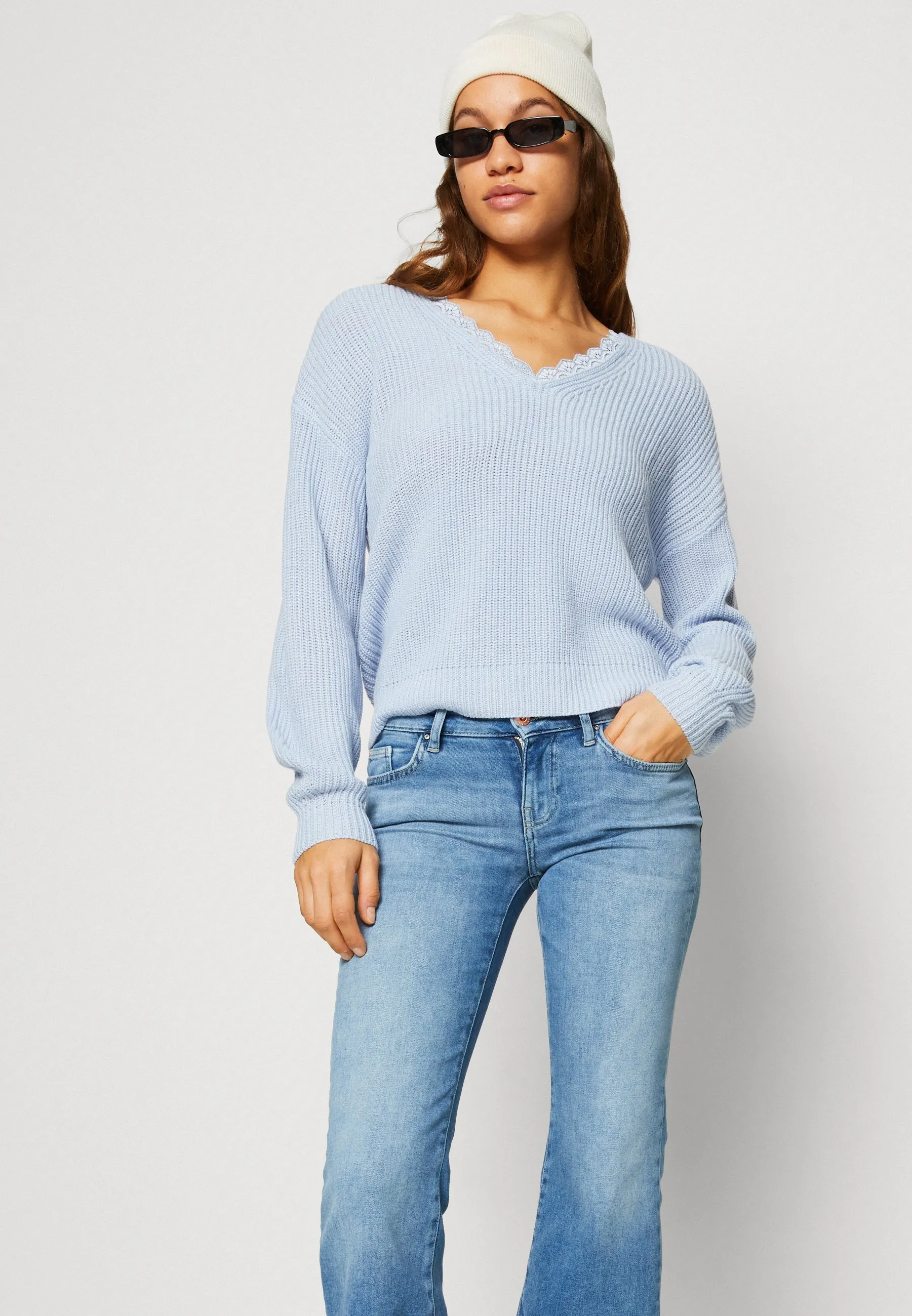 ONLTIGER WIDE FLARED - Jeans a zampa