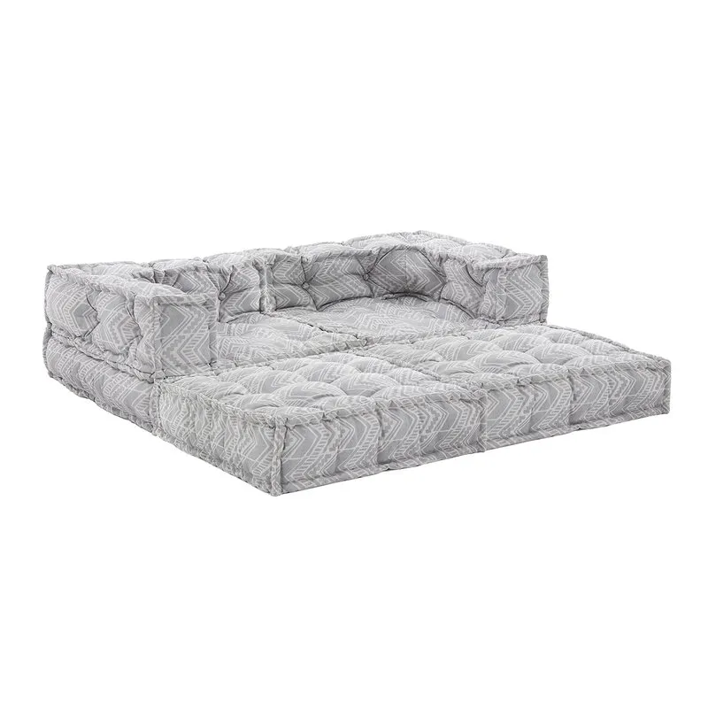OresteLuchetta Divano 2 posti OUTDOOR IKAT, grigio