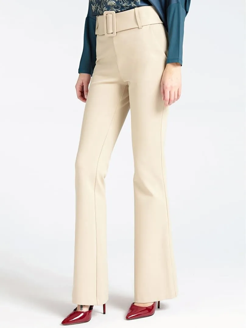 Pantalone marciano a zampa