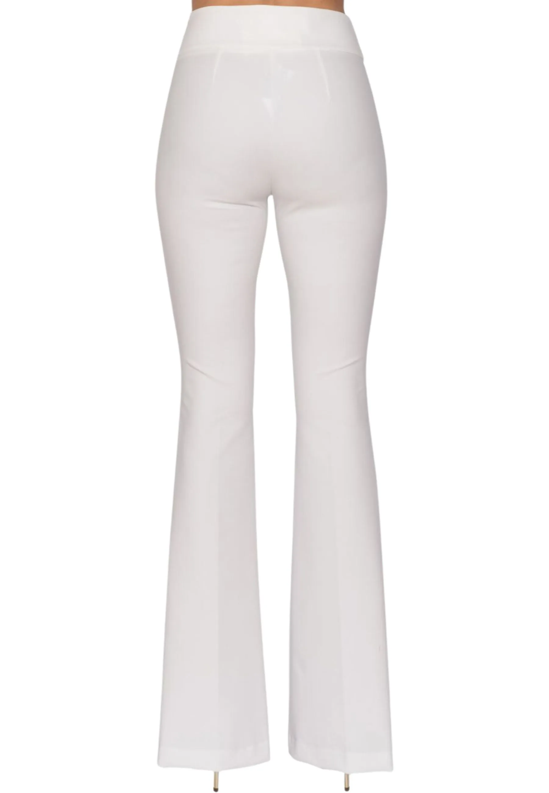 PANTALONI A ZAMPA CON LOGO