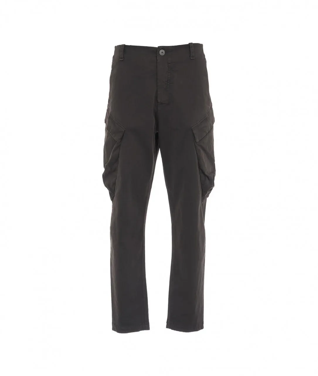 Pantaloni con tache cargo grigio grigio