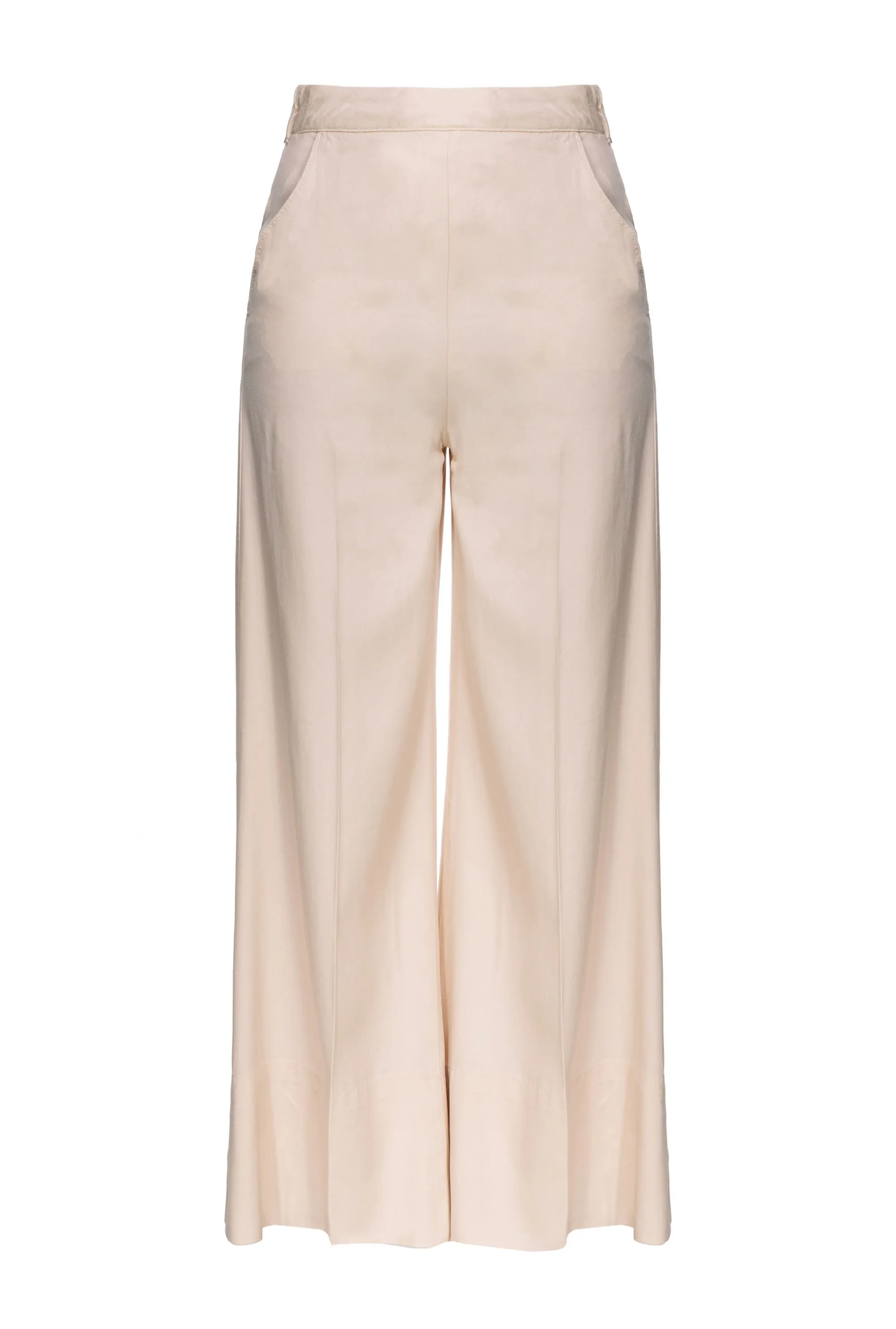 PANTALONI WIDE-LEG "PAOLINA" BEIGE