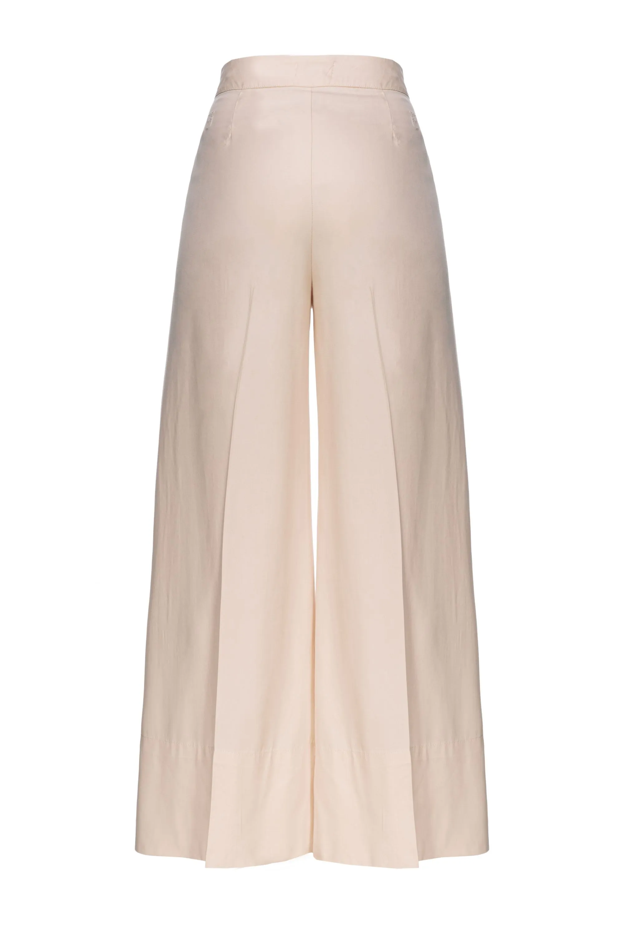 PANTALONI WIDE-LEG "PAOLINA" BEIGE