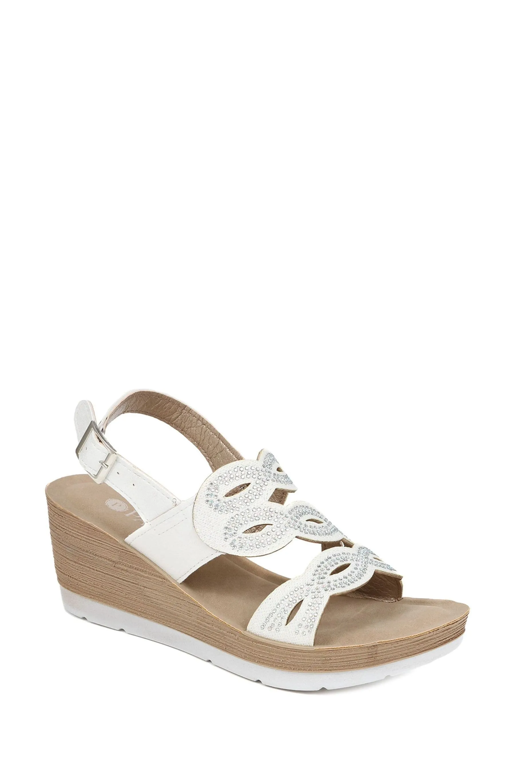 Pavers - Sandali con zeppa regolabile