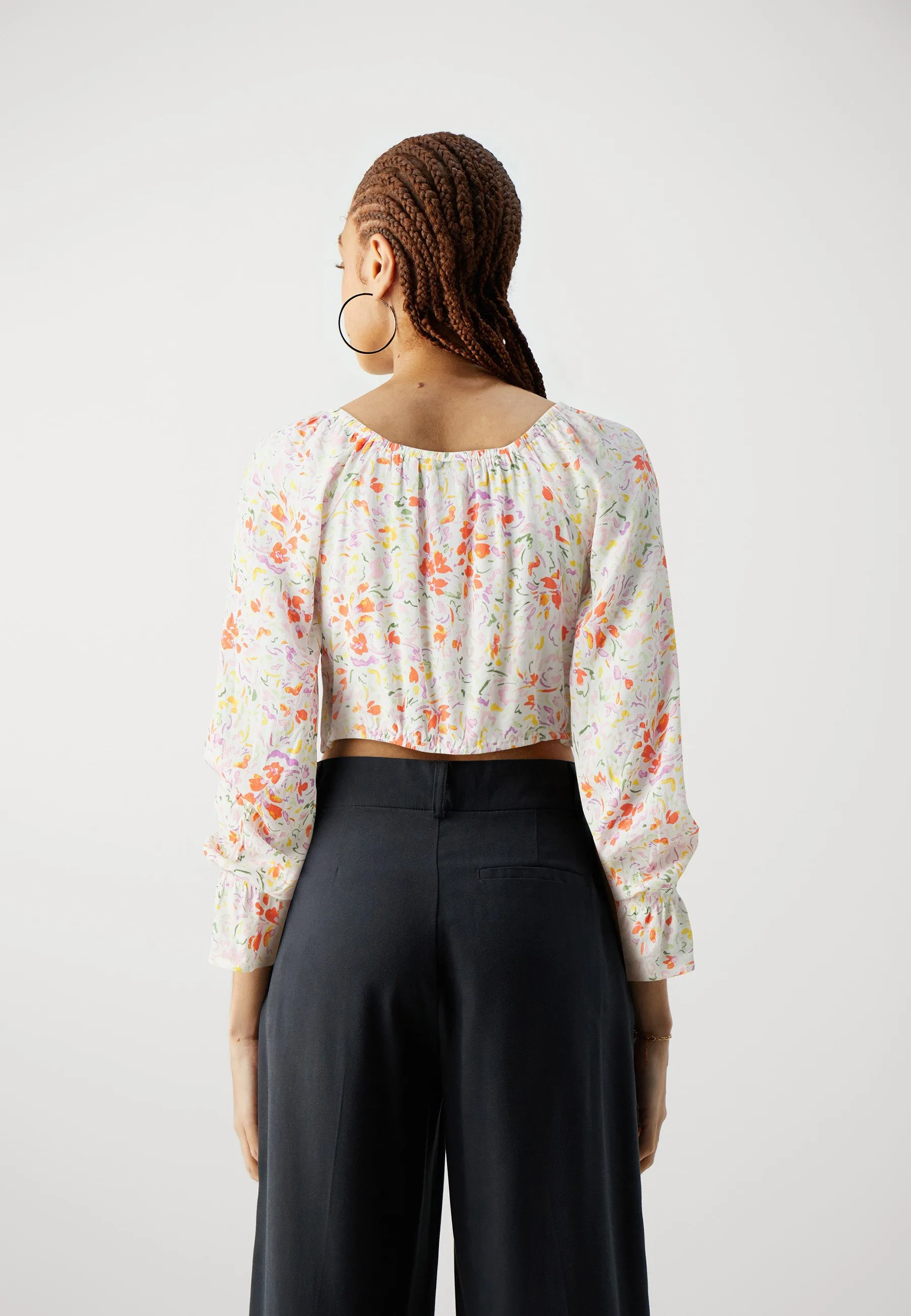 PCARINE CROPPED TIE - Camicetta