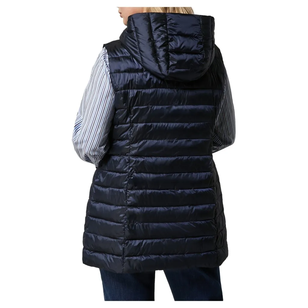 PERSONA by Marina Rinaldi maxi gilet trapuntato donna blu 2413291011600 FEMME