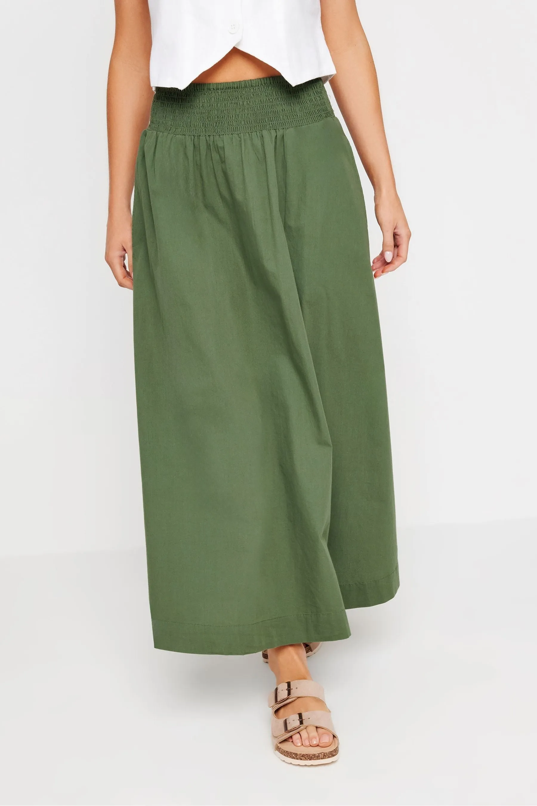 PixieGirl Petite Girl - Gonna maxi in popeline