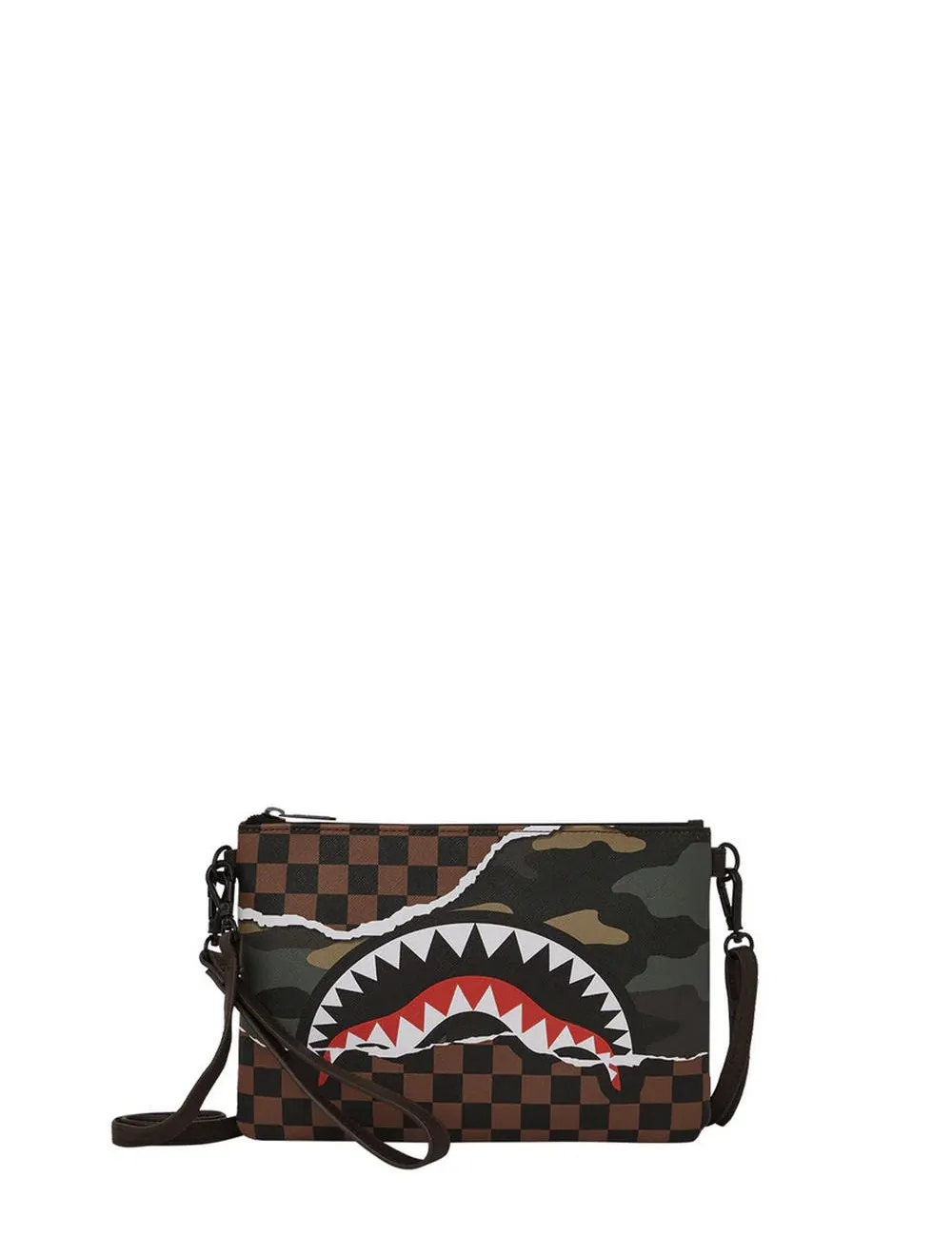 POCHETTE E BEAUTY TEAR IT UP CAMO POCHETTE Marrone