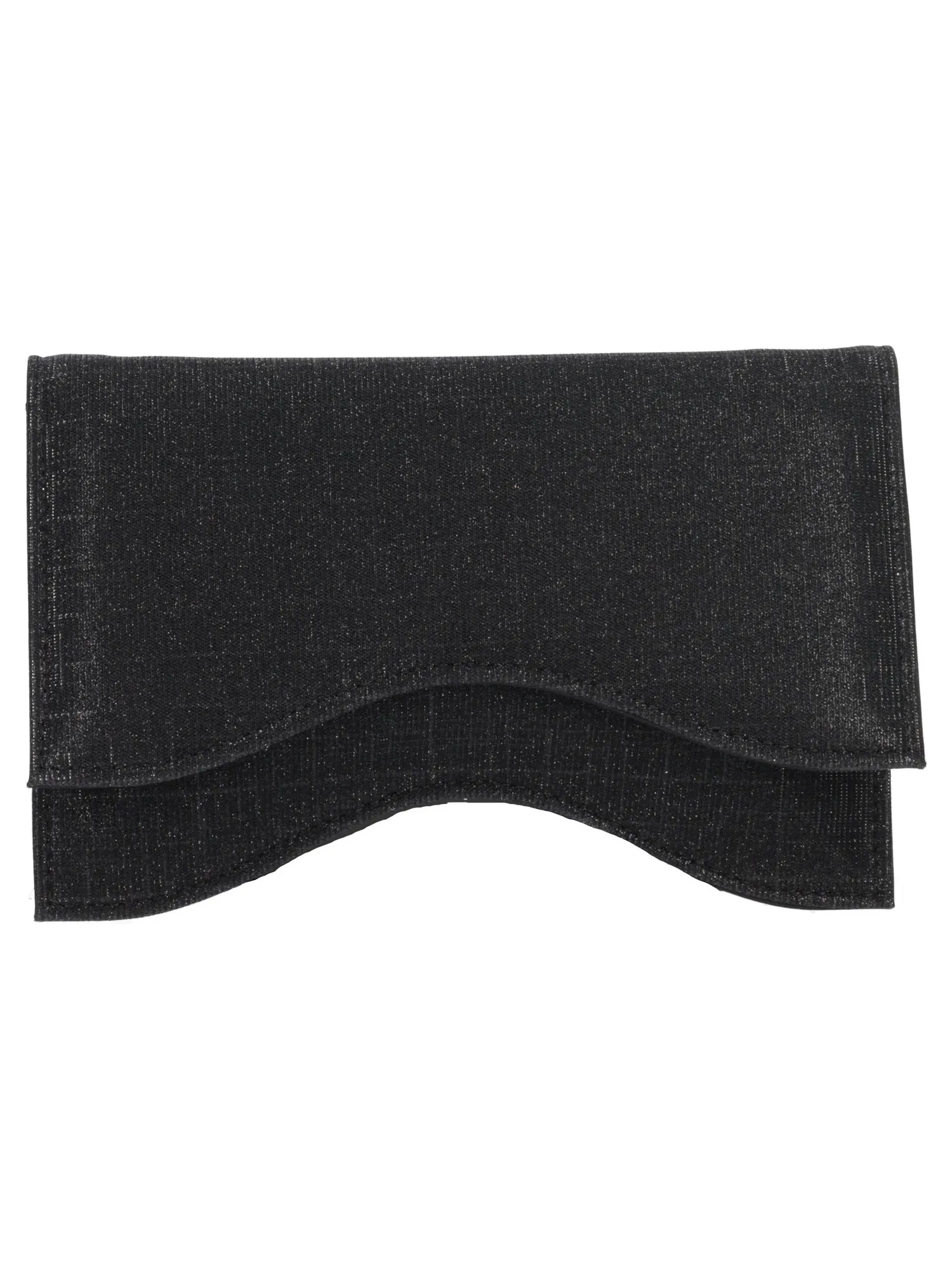 Pochette elegante Melluso da donna nera glitter