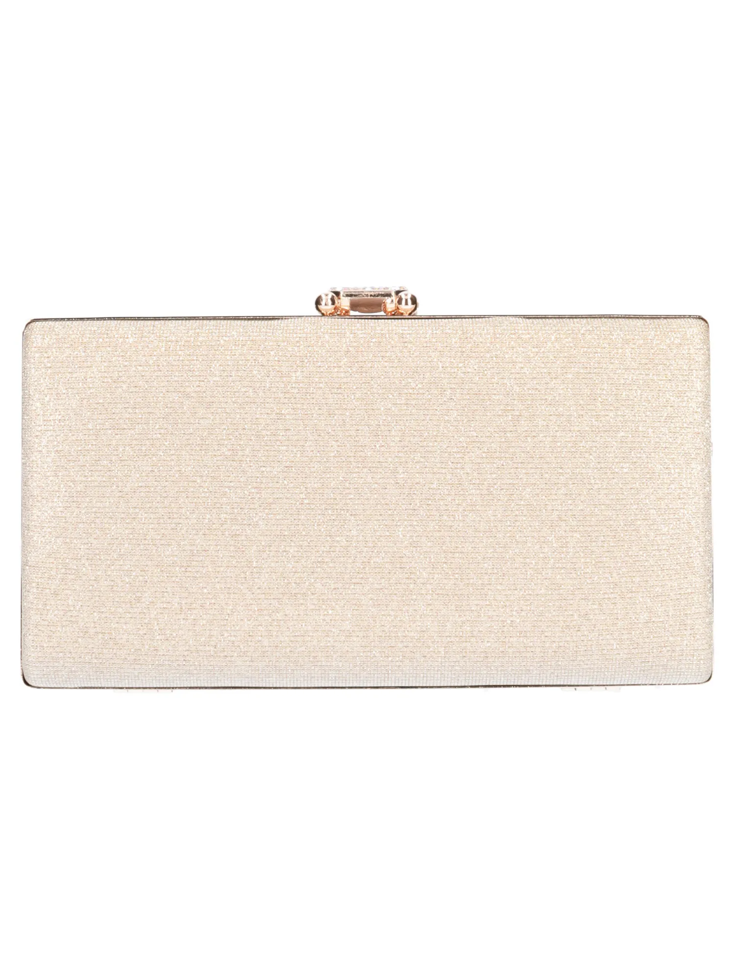 Pochette elegante Menbur da donna oro glitter