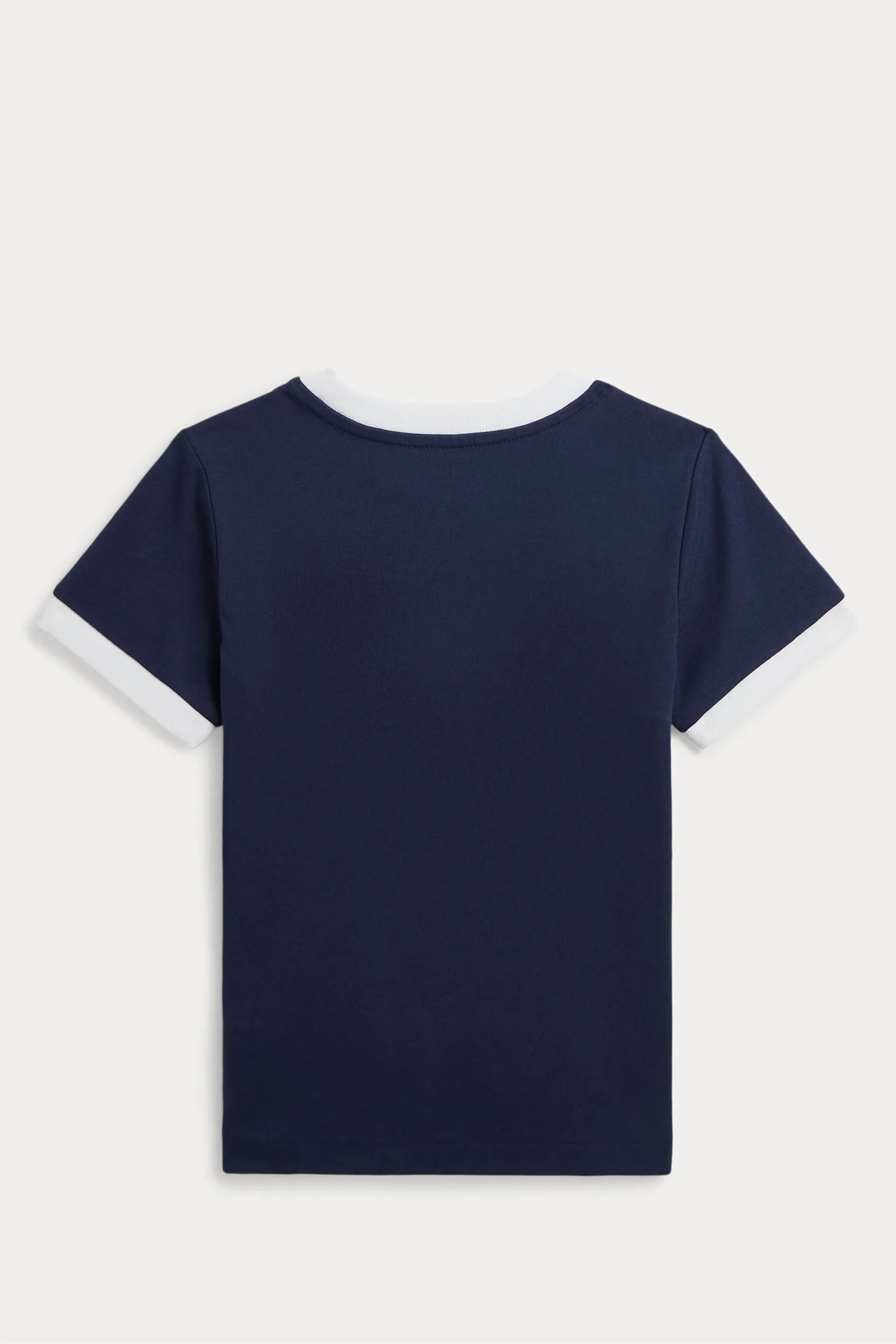 Polo Ralph Lauren Boy Maglietta Grande 100% Cotone Pony Logo Jersey    