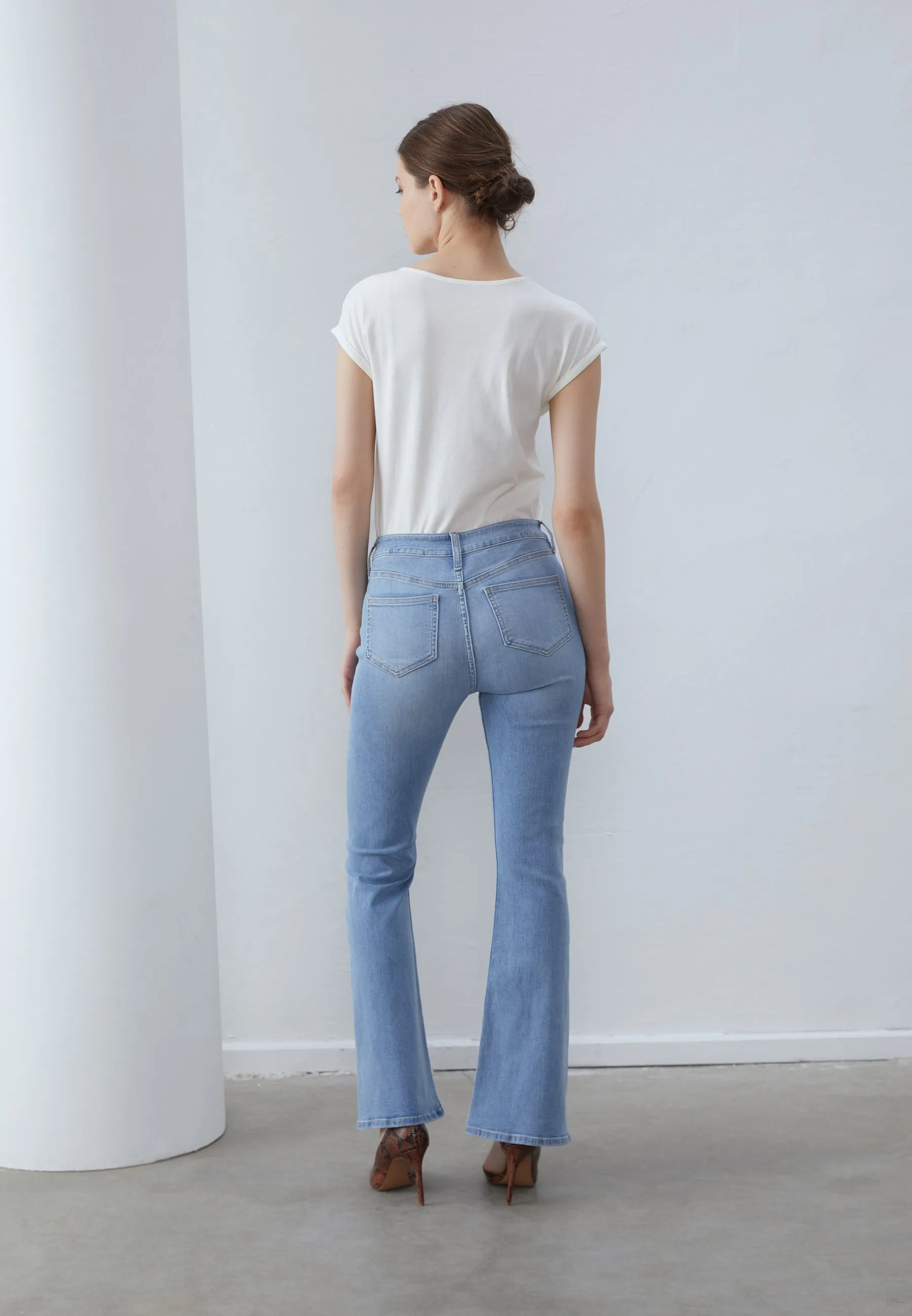 POWER STRETCH - Jeans a zampa
