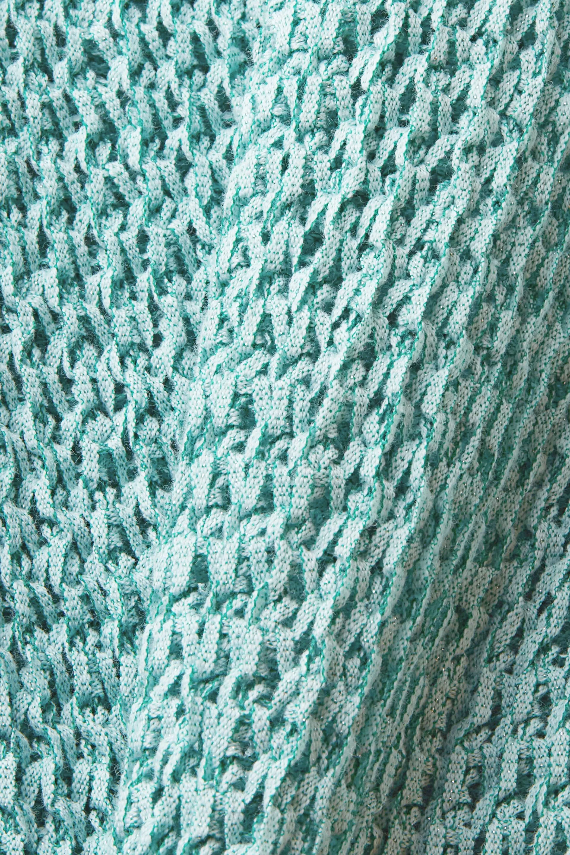 Pullover in filato di fettuccia