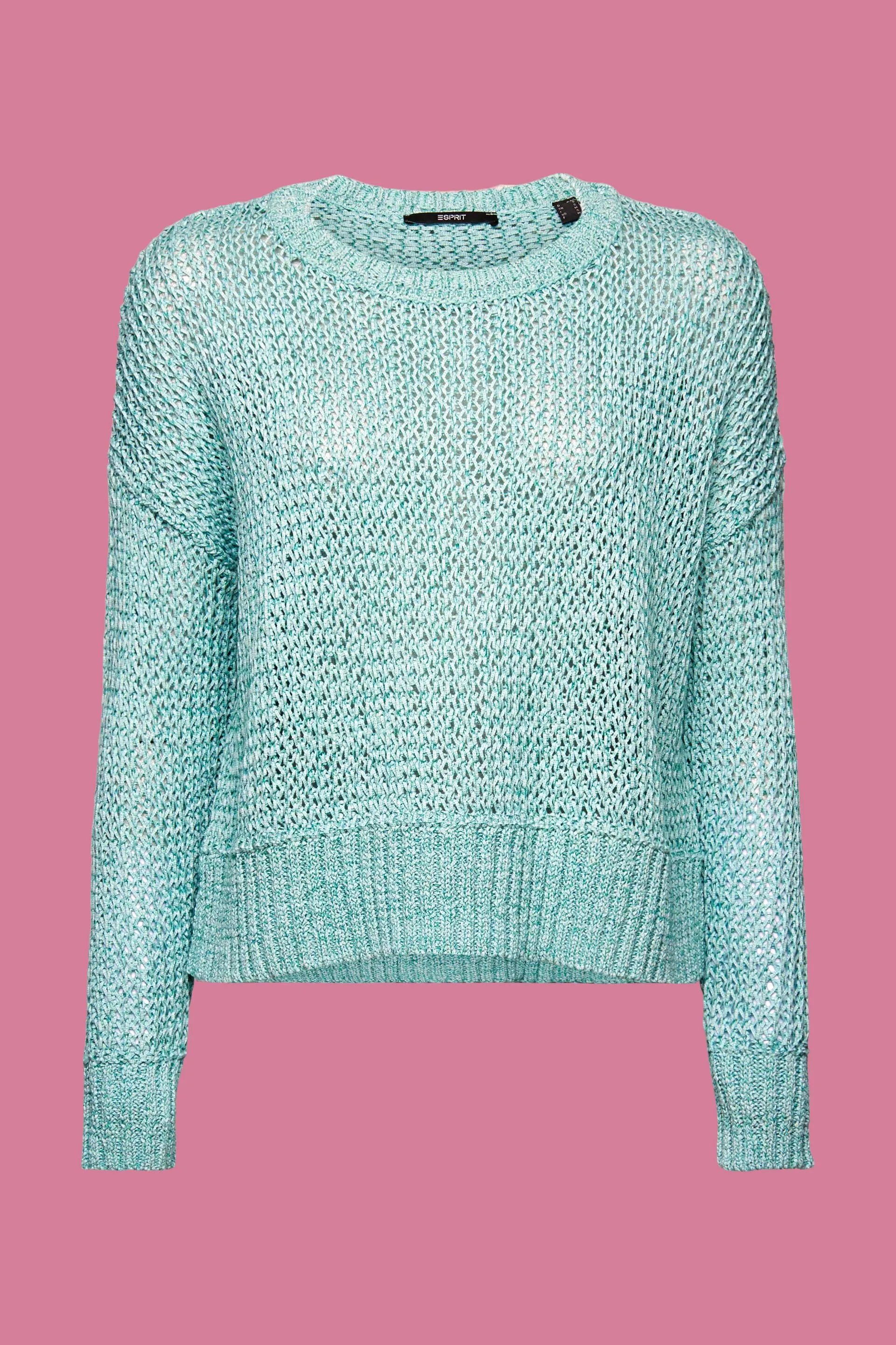 Pullover in filato di fettuccia