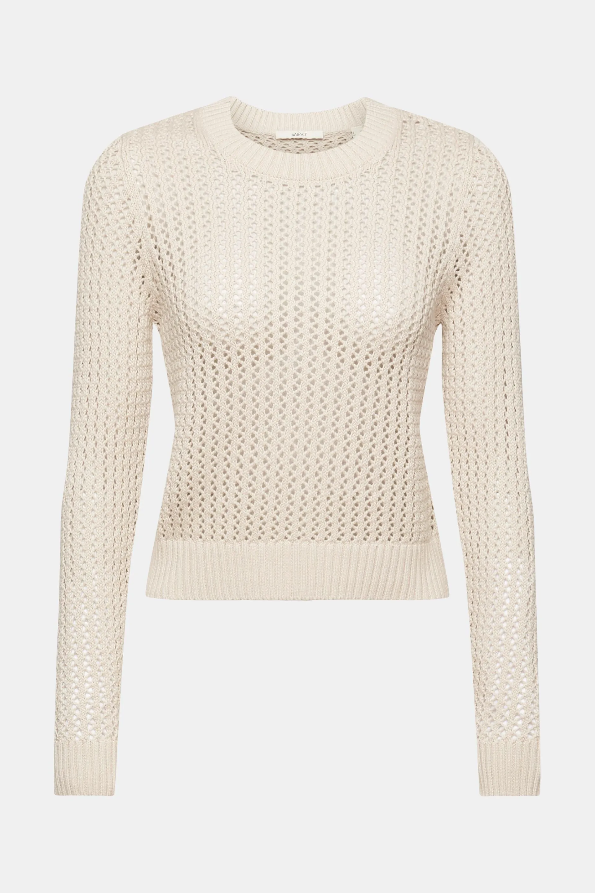Pullover strutturato in cotone biologico