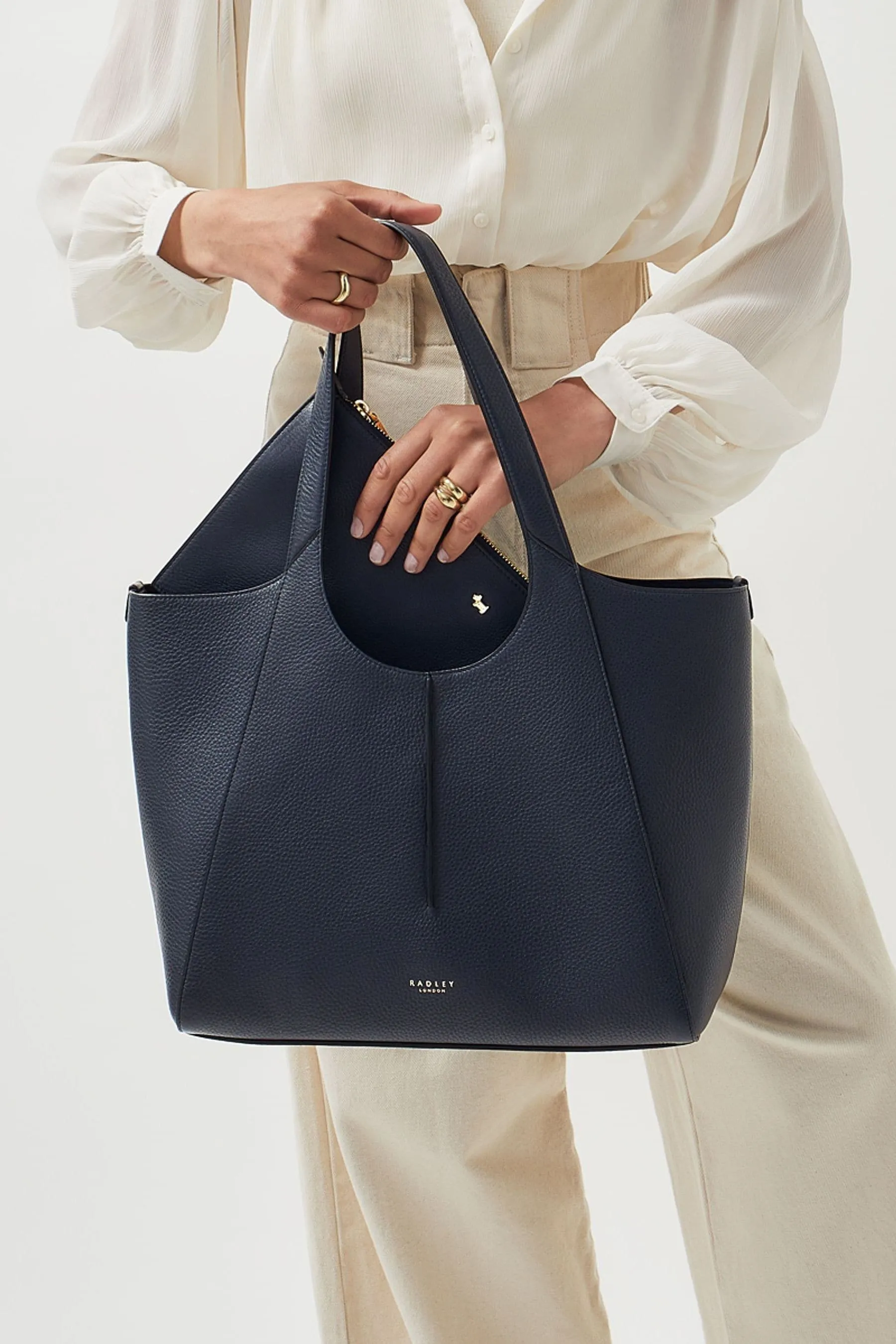 Radley London Hillgate Place Borsa tote superiore grande    