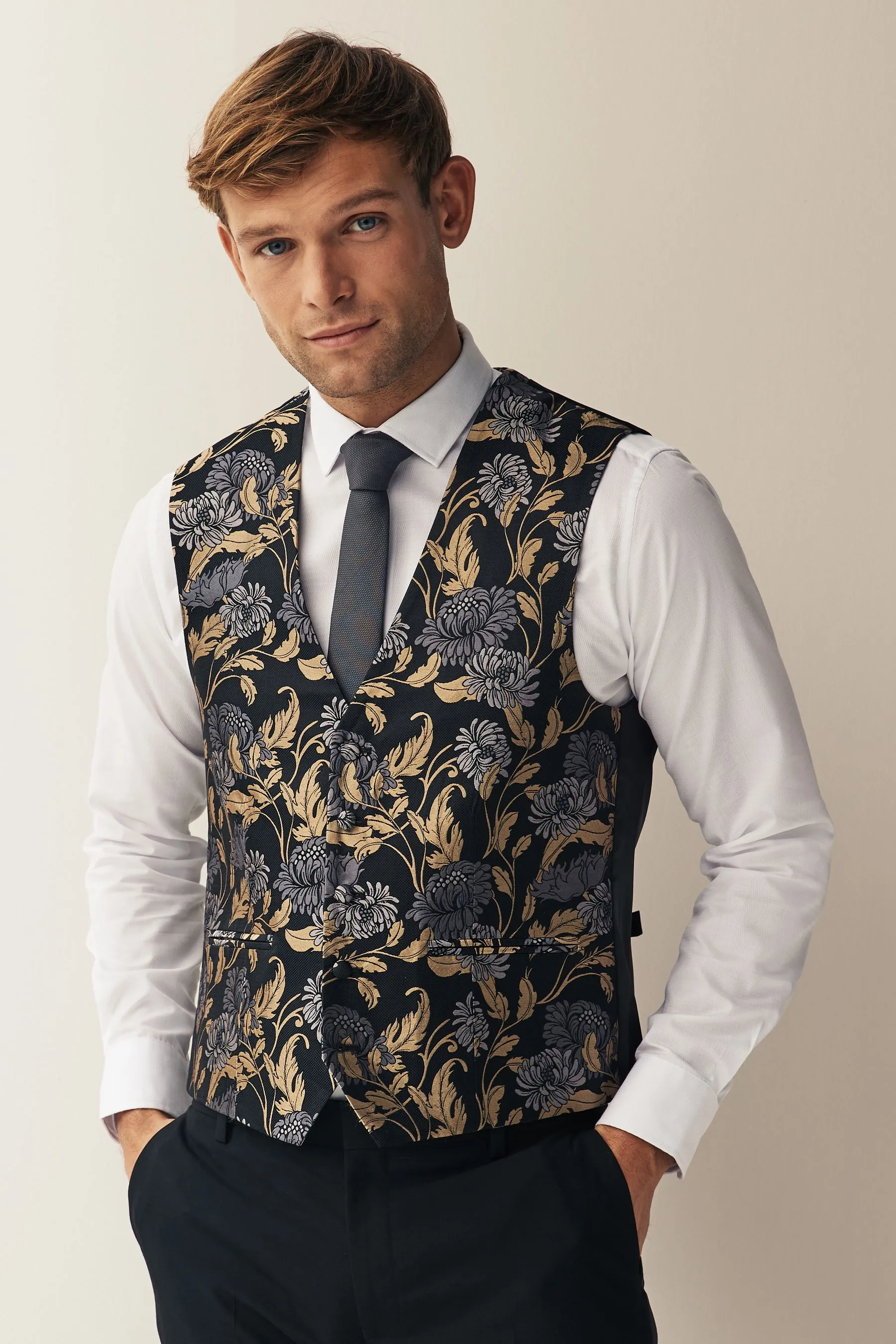 Regular - Gilet Occasione speciale vestibilità attillata