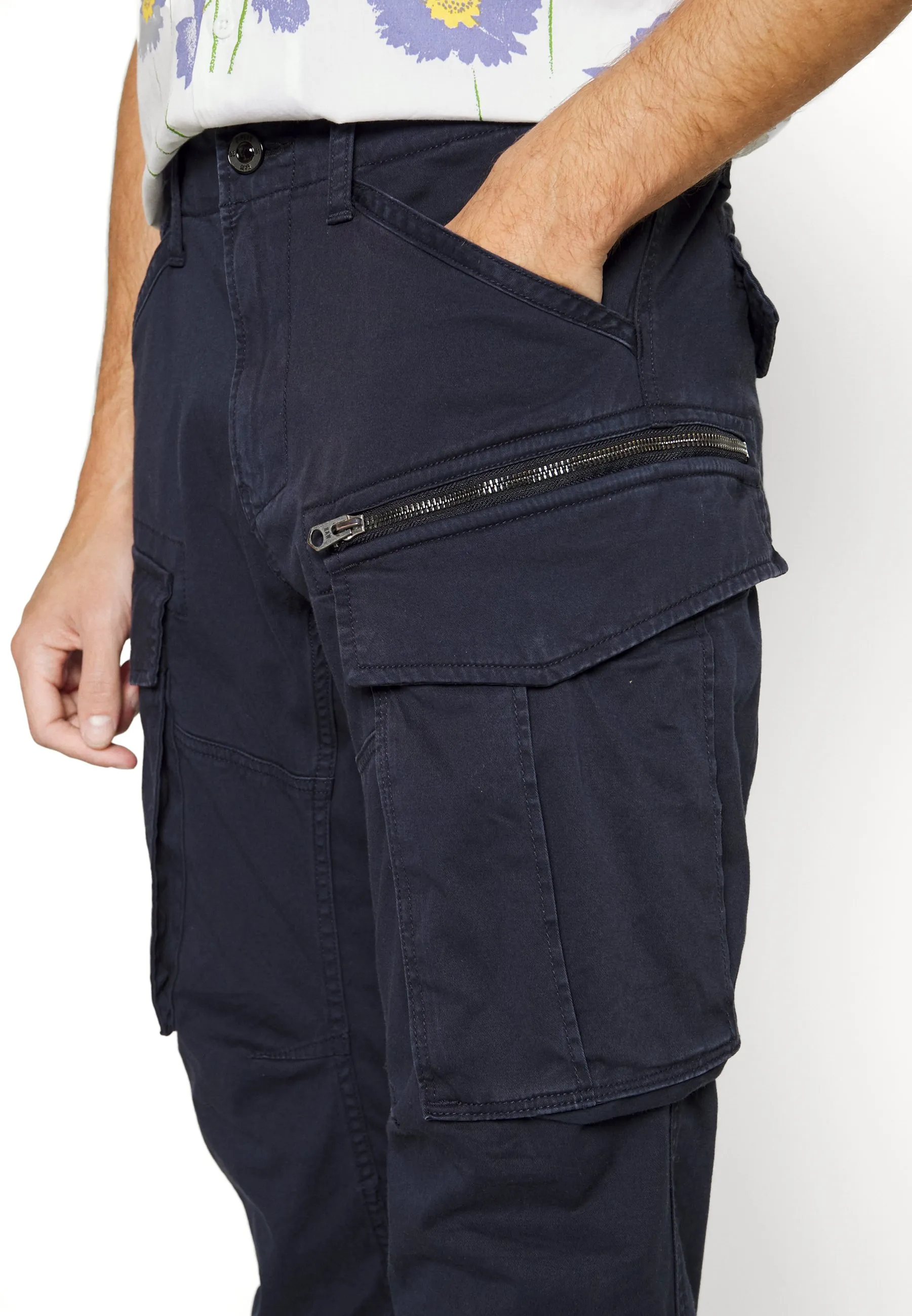 ROVIC ZIP REGULAR TAPERED - Pantaloni cargo