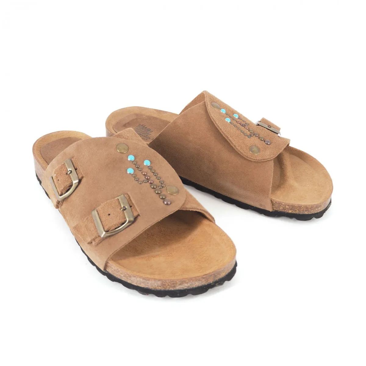 Sandalo Cactus In Suede