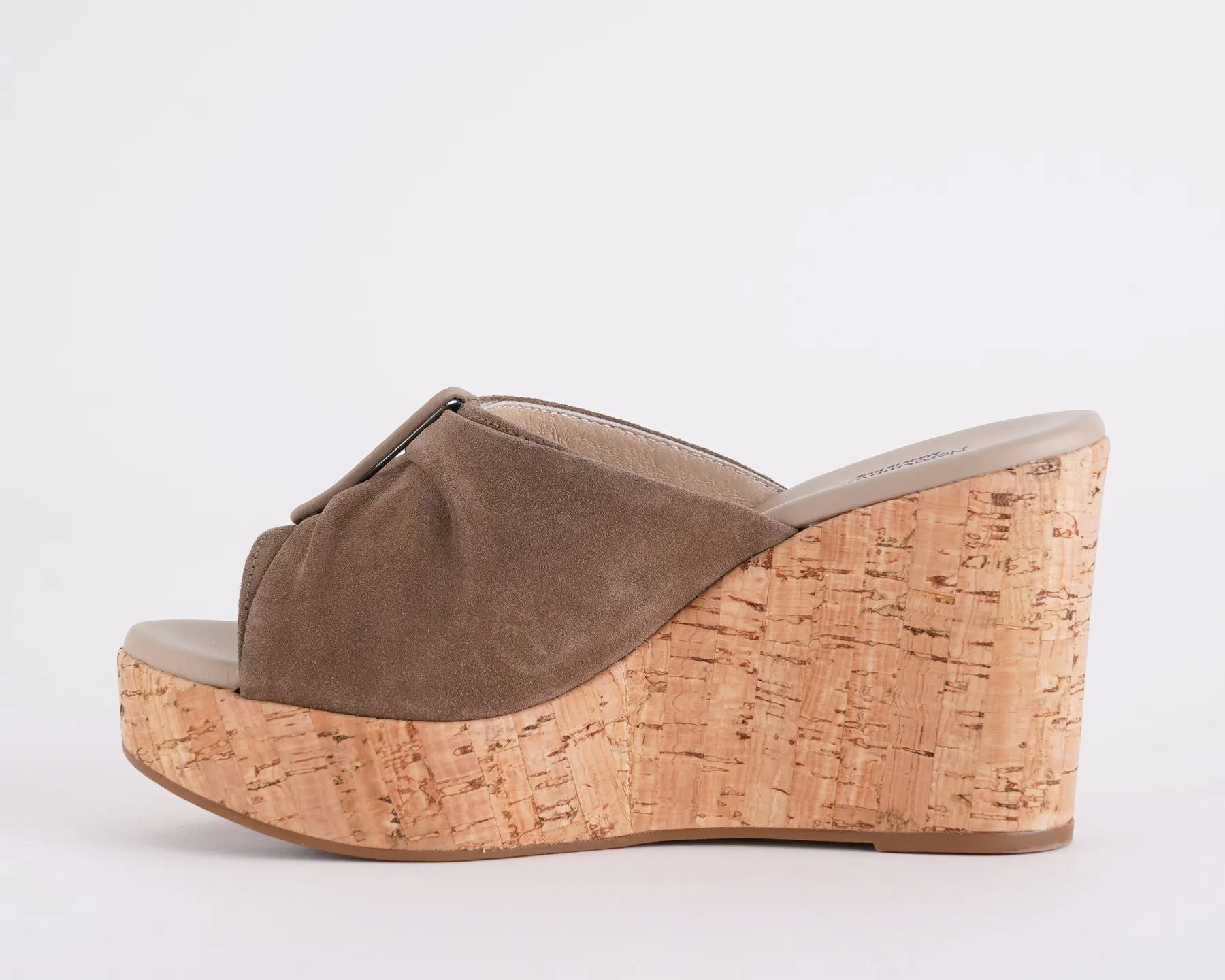 Sandalo con zeppa Donna