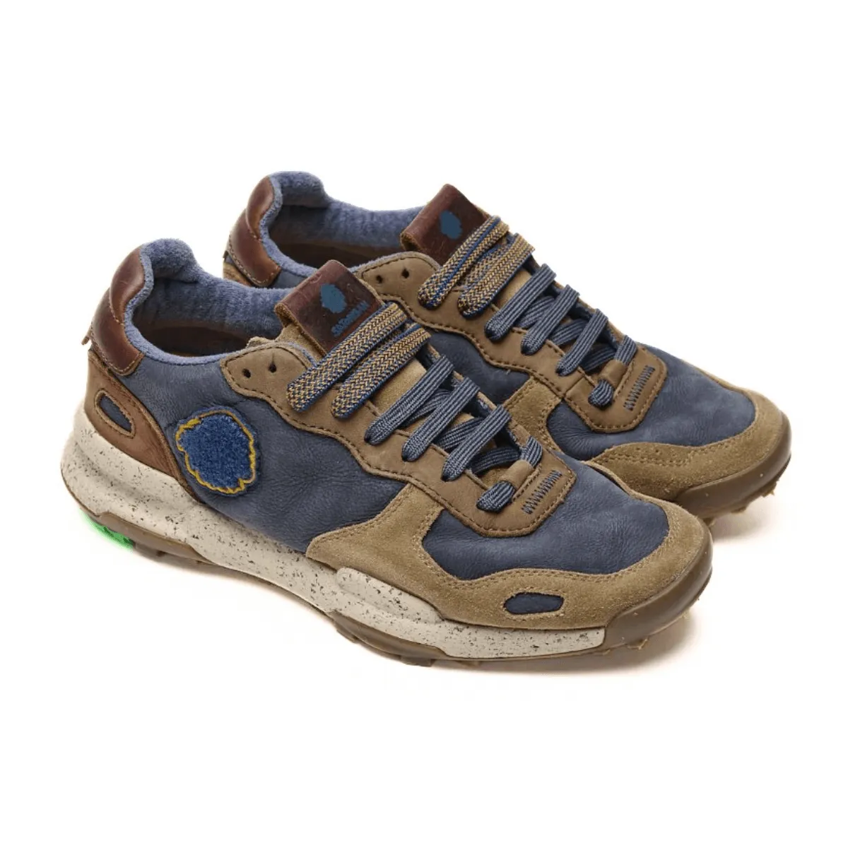 SATORISAN SNEAKER CHACRONA BLU NAVY  