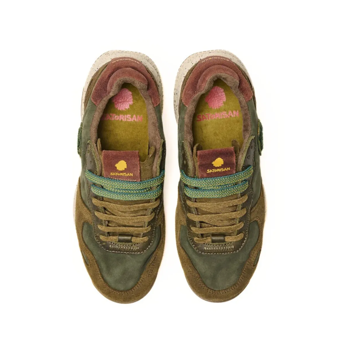 SATORISAN SNEAKER CHACRONA VERDE SCURO  