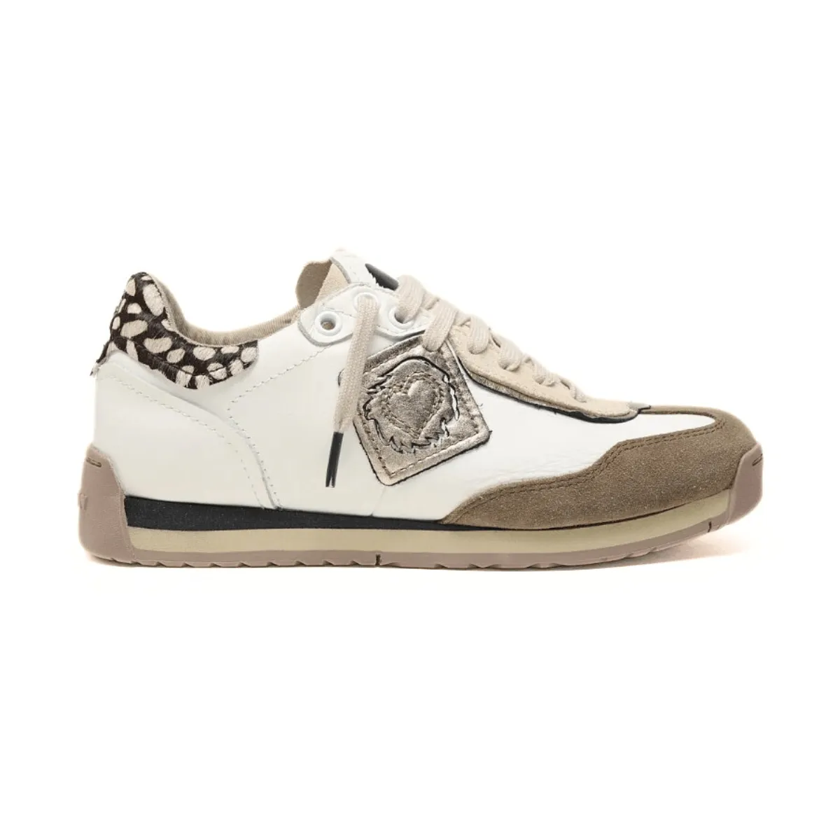 SATORISAN SNEAKER ENSO RIP MACULATO BIANCO  