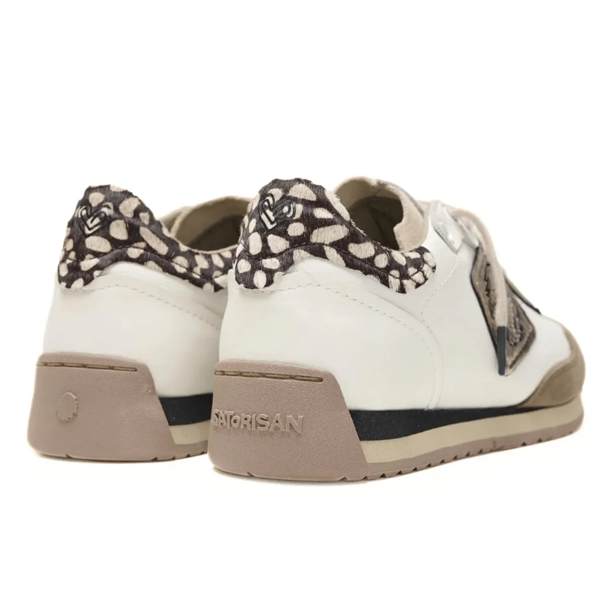 SATORISAN SNEAKER ENSO RIP MACULATO BIANCO  