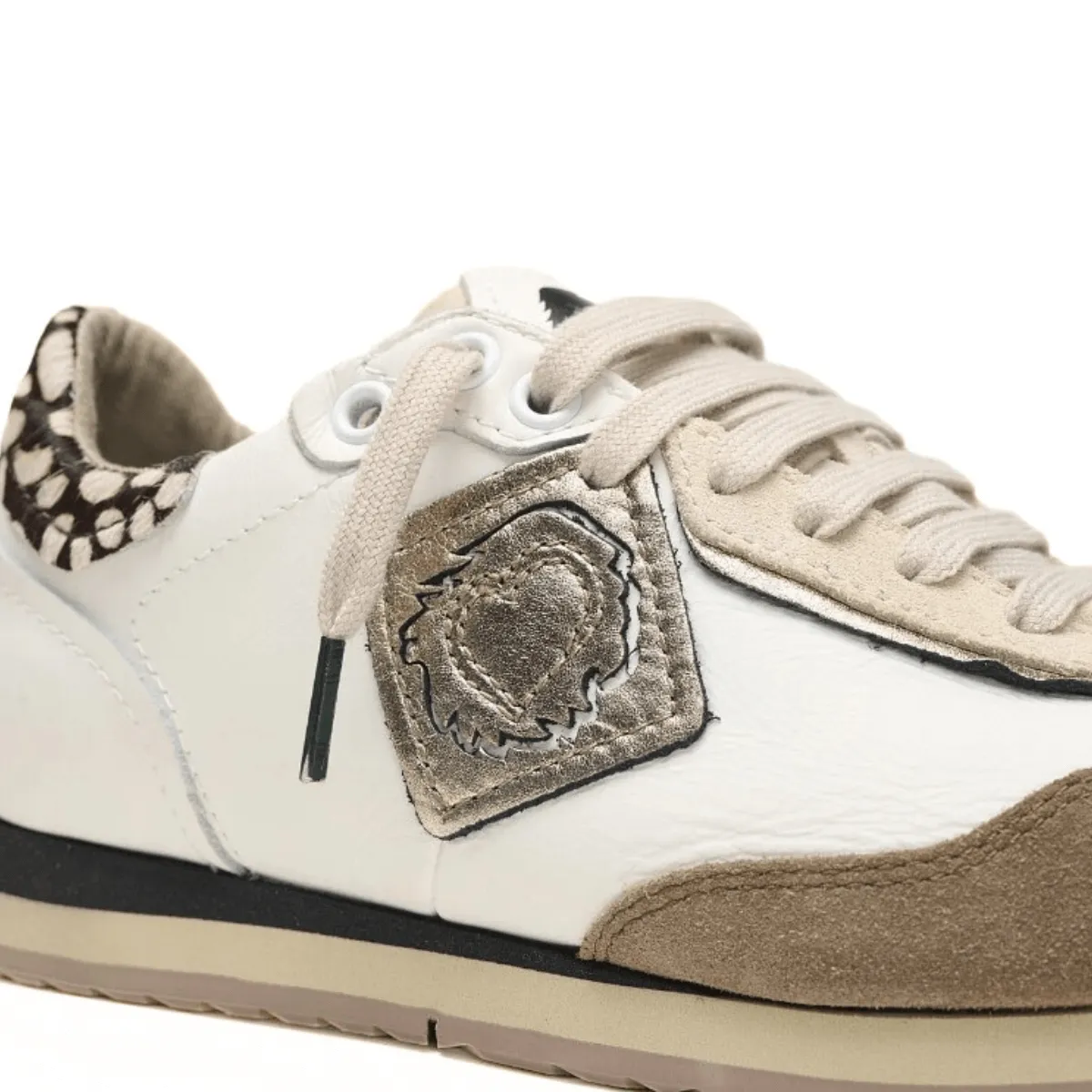 SATORISAN SNEAKER ENSO RIP MACULATO BIANCO  