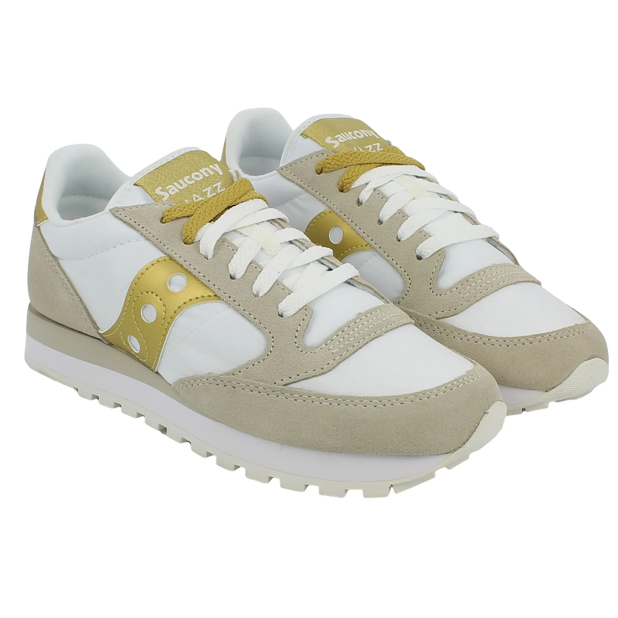 Saucony  Sneaker Jazz White Gold 