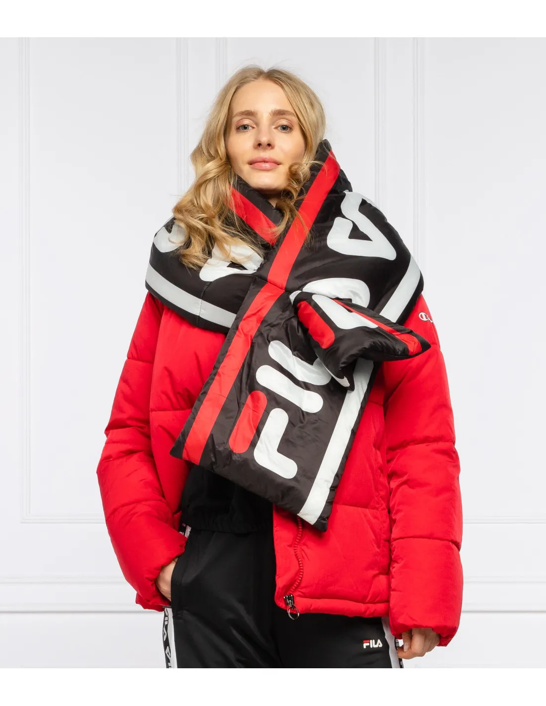 SCIARPA AOP PADDED SCARF FILA