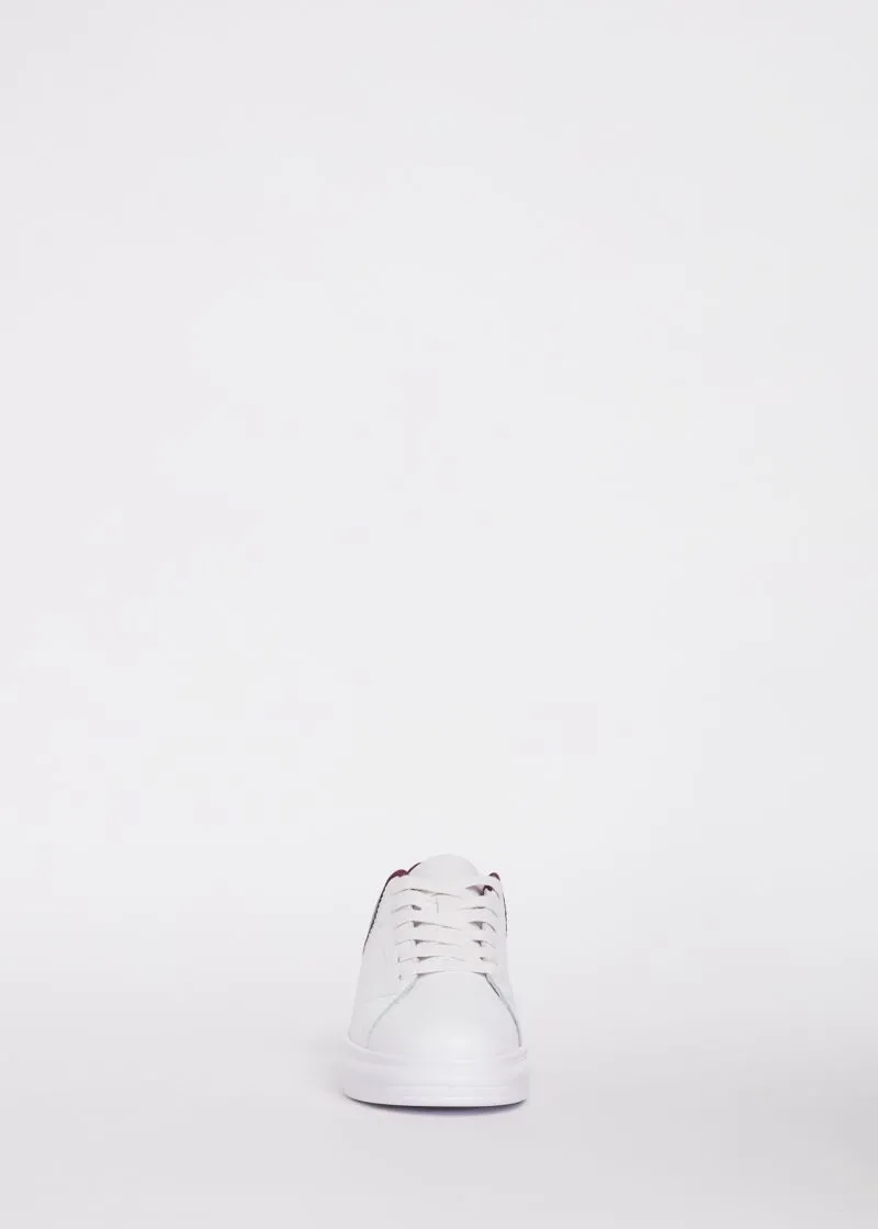 Sneaker da donna in pelle