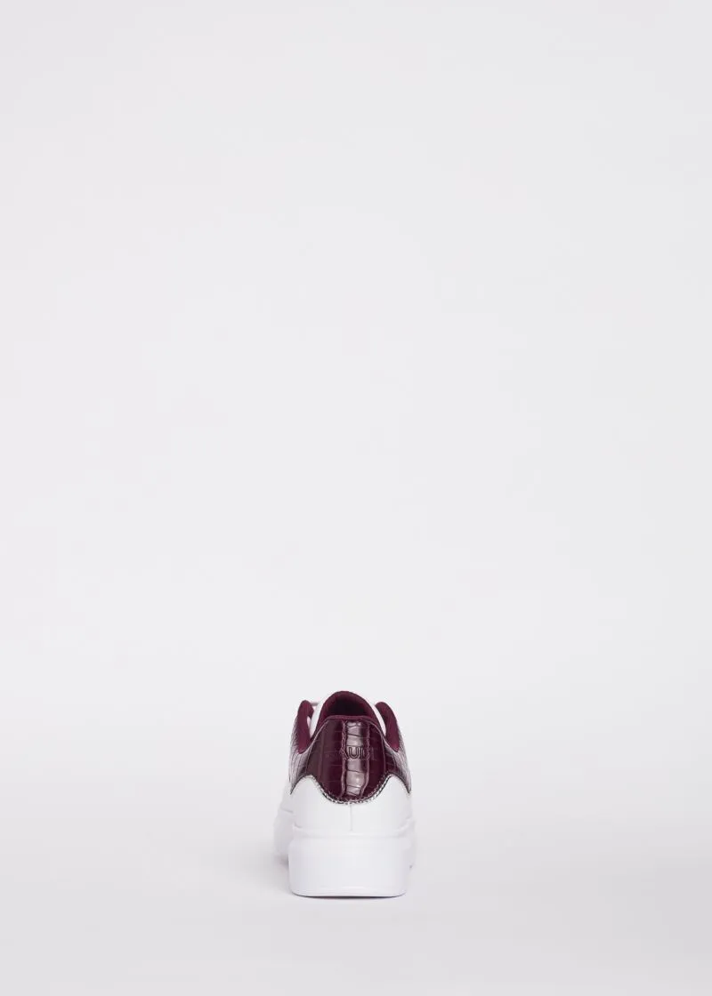 Sneaker da donna in pelle