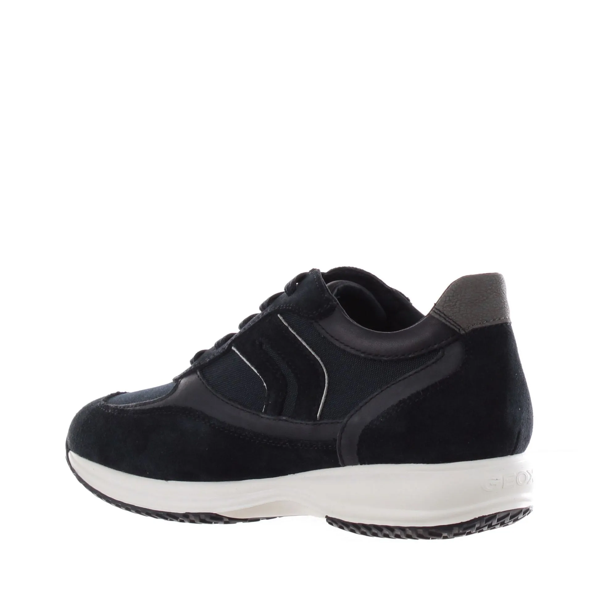 Sneaker happy in suede e tessuto tecnico