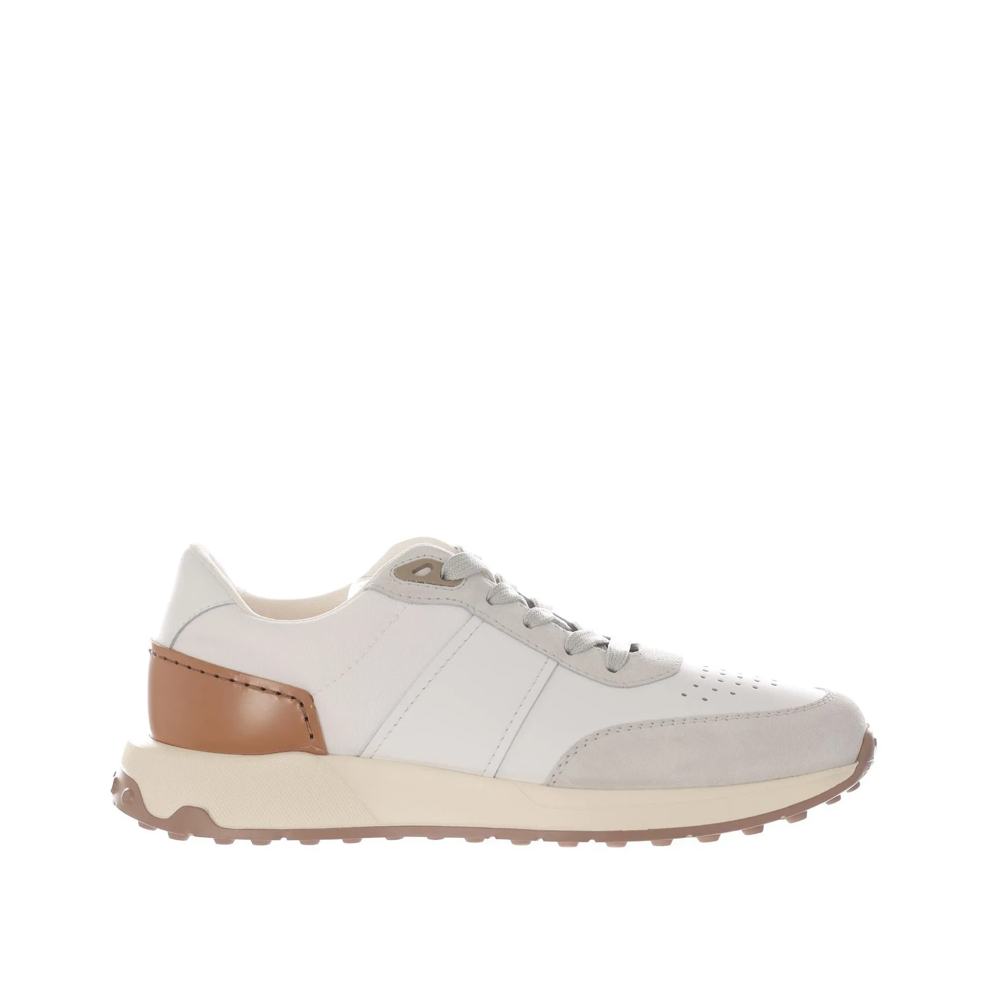 Sneakers in pelle e suede