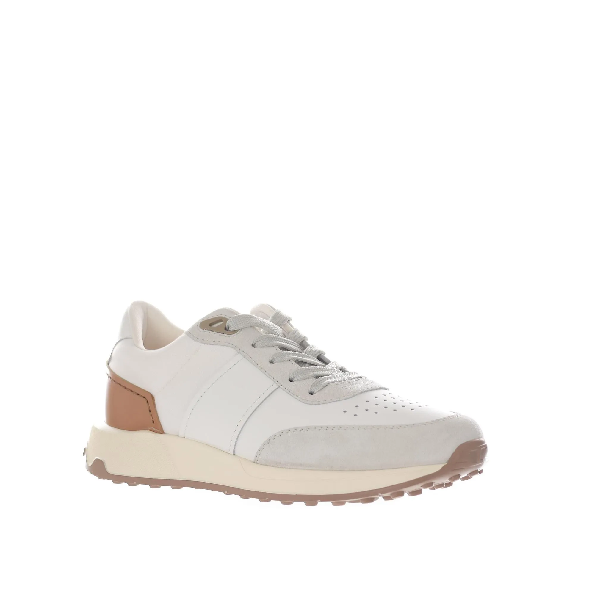Sneakers in pelle e suede