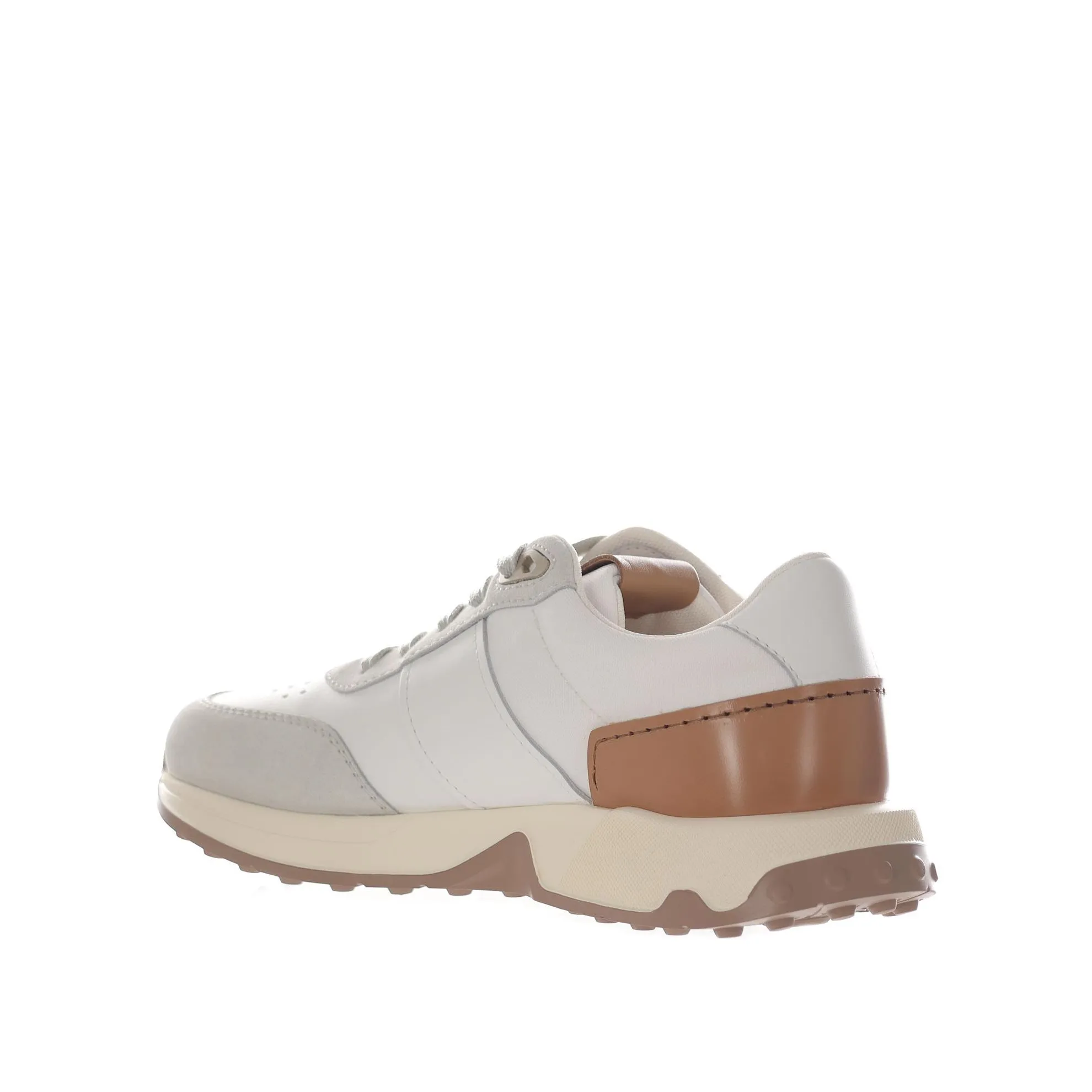 Sneakers in pelle e suede