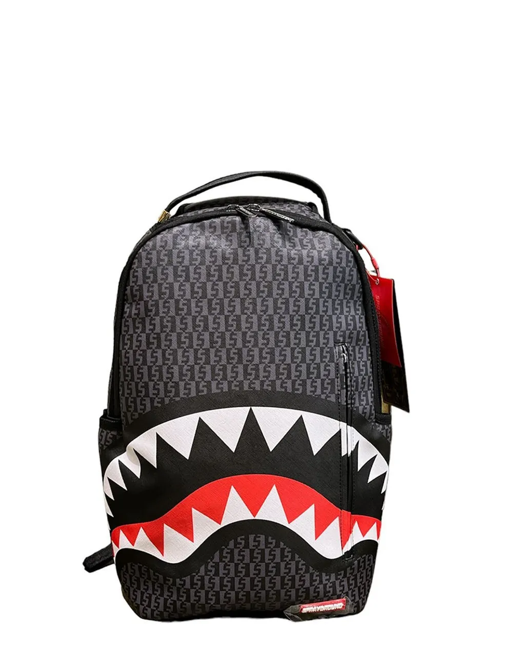Sprayground     Zaino Money Check Grey DLX