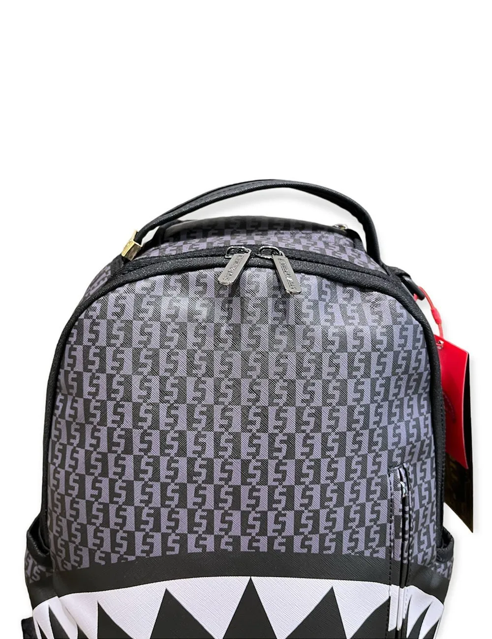 Sprayground     Zaino Money Check Grey DLX