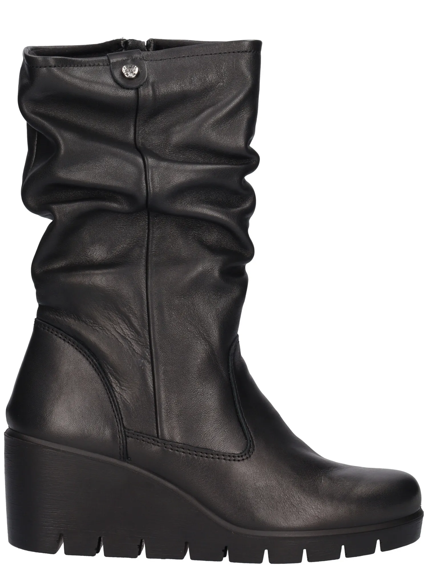 Stivale con zeppa Enval Soft da donna nera