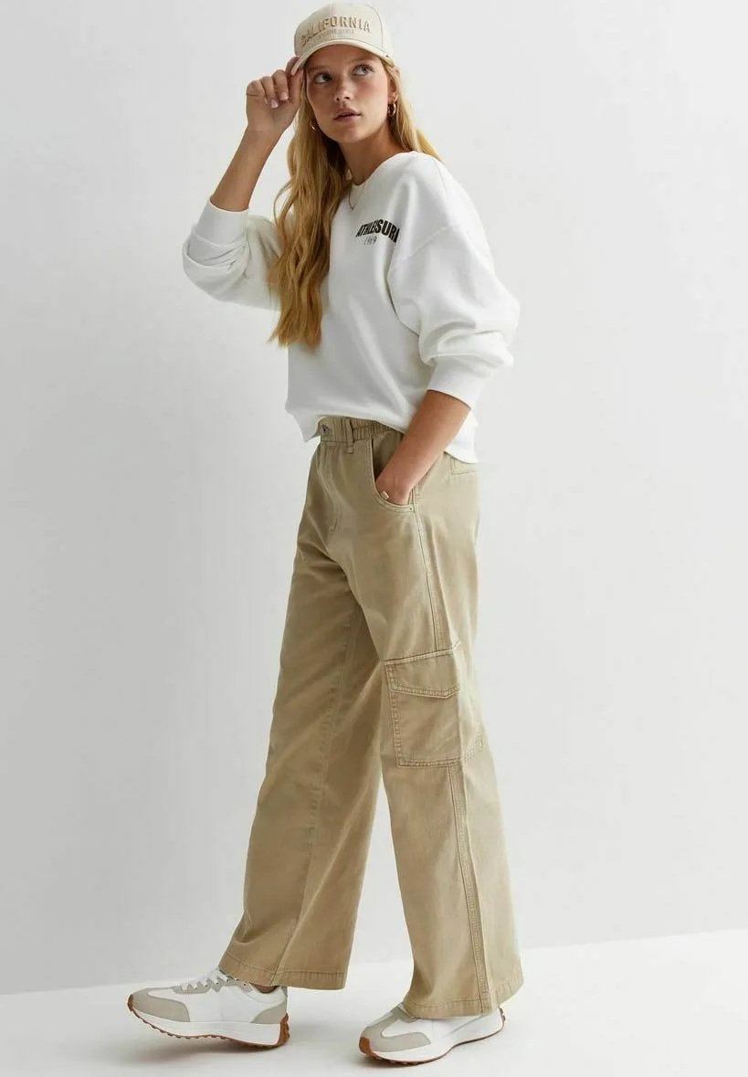 STONE WIDE LEG  - Pantaloni cargo