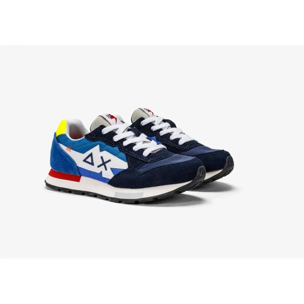 SUN68 AX - NIKI CRAZY - BLU NAVY - CALZATA RAGAZZO ADULTO - Z33324T-07