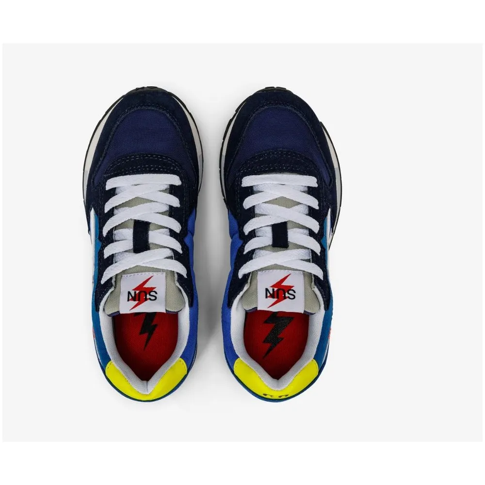 SUN68 AX - NIKI CRAZY - BLU NAVY - CALZATA RAGAZZO ADULTO - Z33324T-07