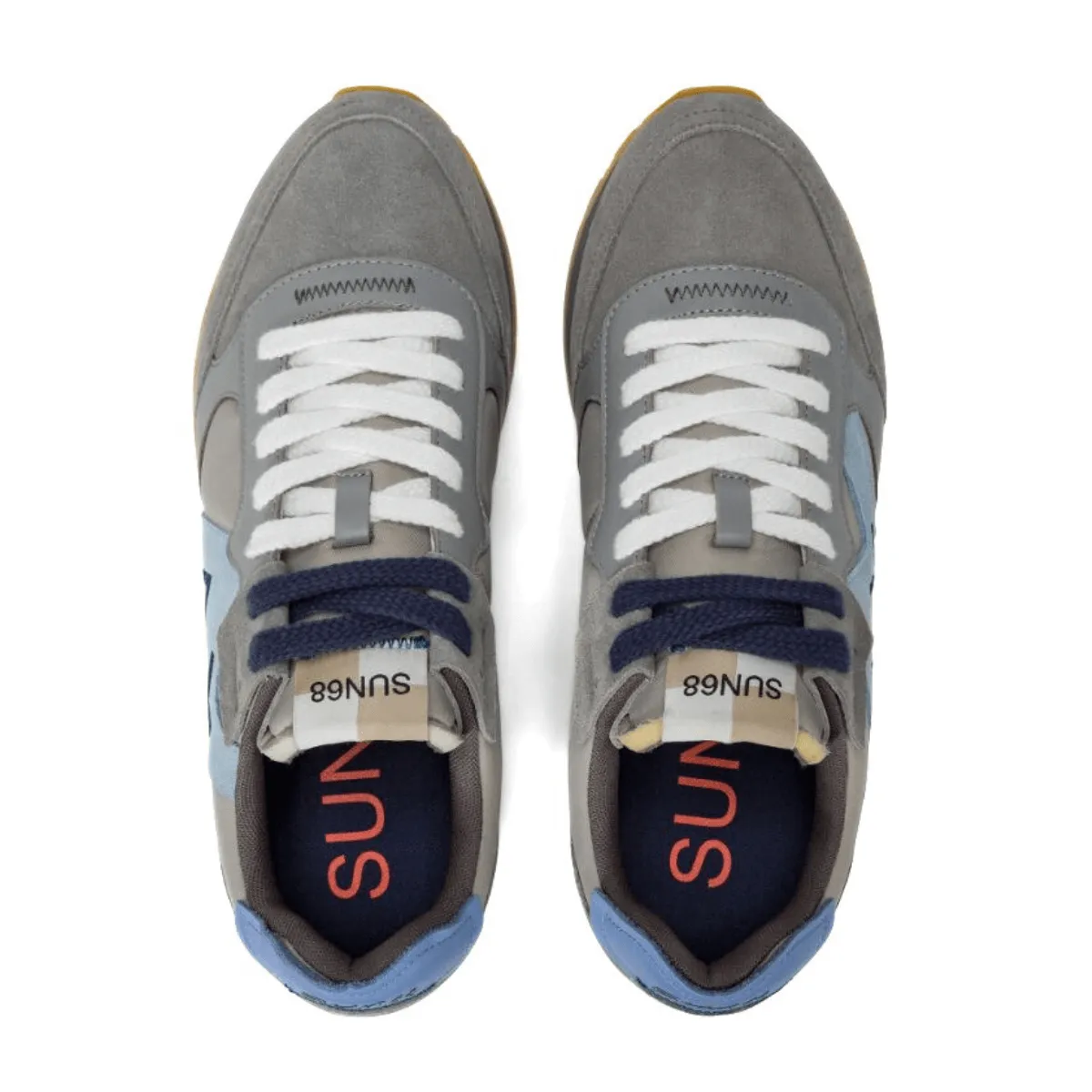 SUN68 SNEAKER Z44116-34 GRIGIO  