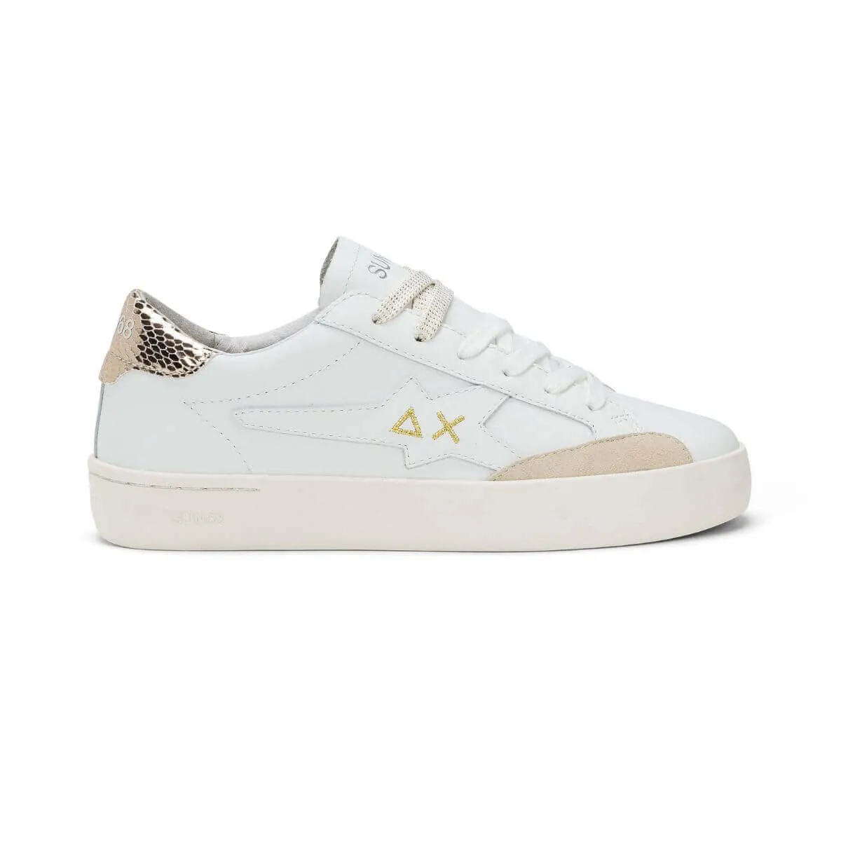 SUN68 SNEAKER Z44221-0143 BIANCO  