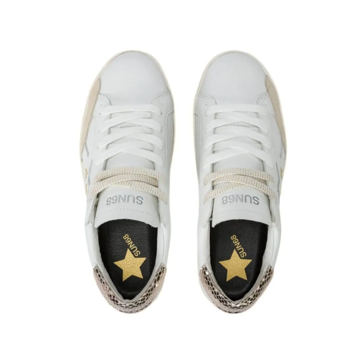SUN68 SNEAKER Z44221-0143 BIANCO  