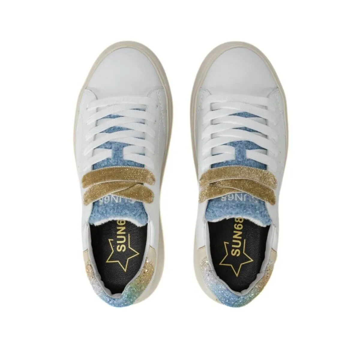 SUN68 SNEAKER Z44226-0181 BIANCO  