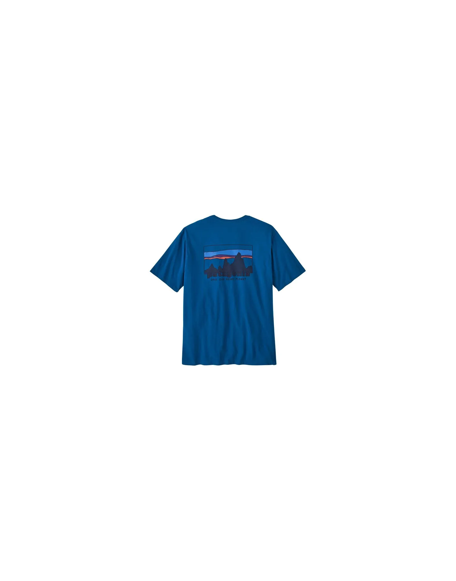T-shirt 73 Skyline Organic Uomo Endless Blue