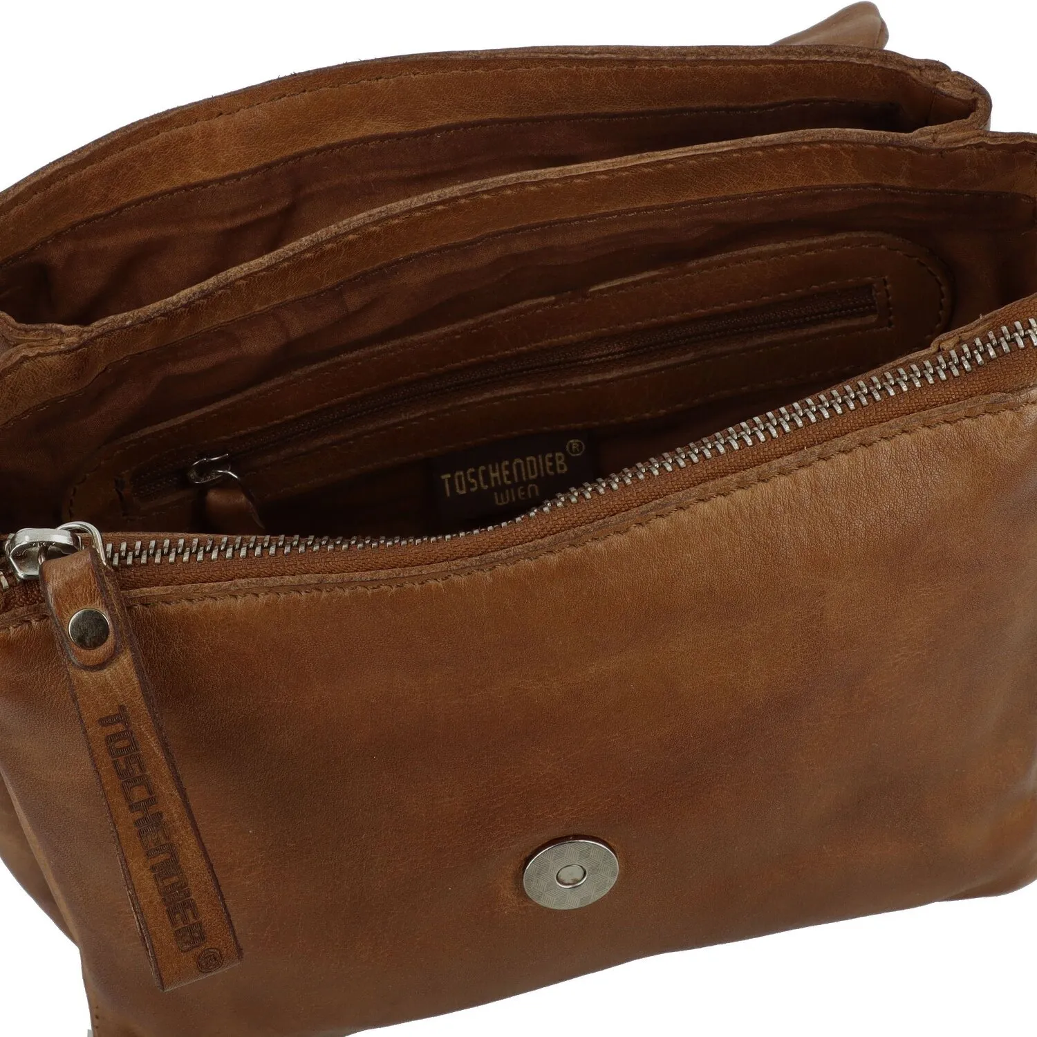 Taschendieb Wien Kohlmarkt 243 Borsa a tracolla Pelle 20 cm